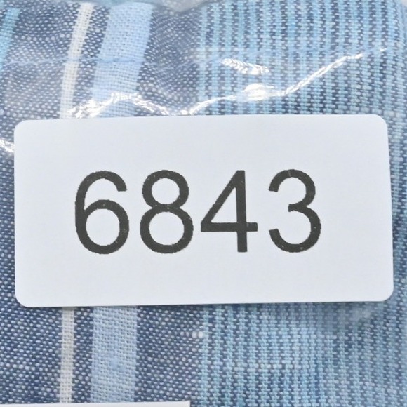 Walker & Wade Striped Linen Mini Dress Womens Size S Blue Coastal Summer Bow - Picture 11 of 11